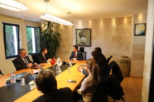 BODRUM İŞ İNSANLARI DERNEĞİ, BAŞKAN ARAS’I ZİYARET ETTİ