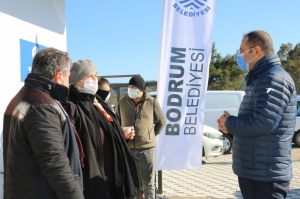 BODRUM BELEDİYESİ ÜRETİCİLERİN YANINDA