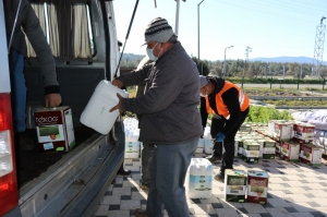 BODRUM BELEDİYESİ ÜRETİCİLERİN YANINDA
