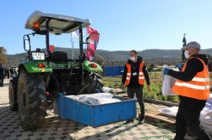 BODRUM BELEDİYESİ ÜRETİCİLERİN YANINDA