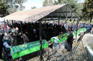 EBRU TURAN VE ÇOCUKLARI BODRUM’DA TOPRAĞA VERİLDİ