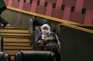 YAŞLILARA SAYGI HAFTASINDA FİLM İZLEDİLER