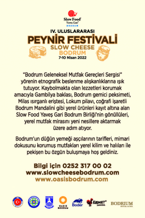 IV. ULUSLARARASI PEYNİR FESTİVALİ BAŞLIYOR