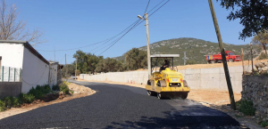 ALTYAPISI TAMAMLANAN CADDE VE SOKAKLARDA ÇALIŞMALAR HIZLANDI