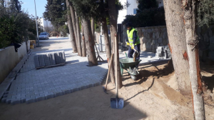 ALTYAPISI TAMAMLANAN CADDE VE SOKAKLARDA ÇALIŞMALAR HIZLANDI