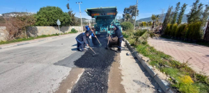 ALTYAPISI TAMAMLANAN CADDE VE SOKAKLARDA ÇALIŞMALAR HIZLANDI