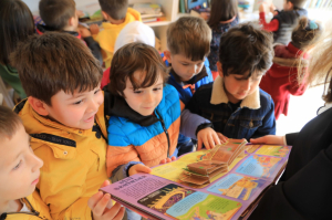 OKUL ÖNCESİ ETKİNLİK MERKEZİ’NDEN KÜTÜPHANE ZİYARETİ