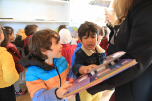 OKUL ÖNCESİ ETKİNLİK MERKEZİ’NDEN KÜTÜPHANE ZİYARETİ