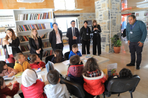 OKUL ÖNCESİ ETKİNLİK MERKEZİ’NDEN KÜTÜPHANE ZİYARETİ