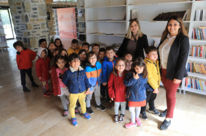 OKUL ÖNCESİ ETKİNLİK MERKEZİ’NDEN KÜTÜPHANE ZİYARETİ