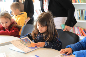 OKUL ÖNCESİ ETKİNLİK MERKEZİ’NDEN KÜTÜPHANE ZİYARETİ