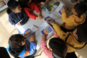 OKUL ÖNCESİ ETKİNLİK MERKEZİ’NDEN KÜTÜPHANE ZİYARETİ