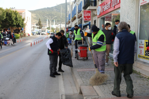 BODRUM BAHAR TEMİZLİĞİ MÜSGEBİ’DEN BAŞLADI