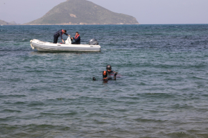 DENİZ DİBİ TEMİZLİĞİ DEVAM EDİYOR