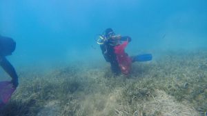 DENİZ DİBİ TEMİZLİĞİ DEVAM EDİYOR