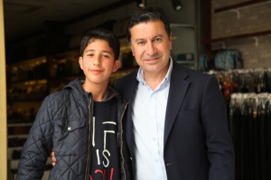 BAŞKAN ARAS, MAHALLE ZİYARETLERİNE DEVAM EDİYOR