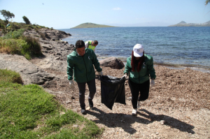 BODRUM’DA BAHAR TEMİZLİĞİ SÜRÜYOR