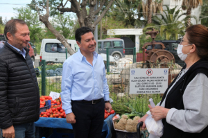 BAŞKAN ARAS, ÇALIŞMALARI YERİNDE İNCELİYOR