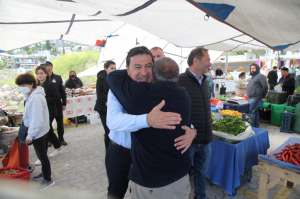 BAŞKAN ARAS, ÇALIŞMALARI YERİNDE İNCELİYOR