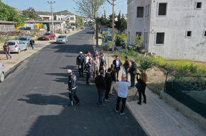 BAŞKAN ARAS, ÇALIŞMALARI YERİNDE İNCELİYOR