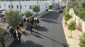 BAŞKAN ARAS, ÇALIŞMALARI YERİNDE İNCELİYOR