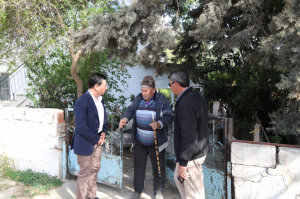 BAŞKAN ARAS, ÇALIŞMALARI YERİNDE İNCELİYOR