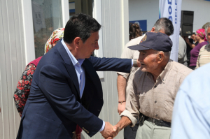 KARAOVA’DA ÜRETİCİYE 142 BİN HİBE FİDE DAĞITILDI