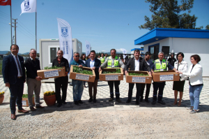 KARAOVA’DA ÜRETİCİYE 142 BİN HİBE FİDE DAĞITILDI