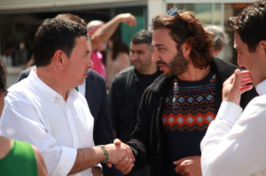 BAŞKAN ARAS MAHALLE ZİYARETLERİNE DEVAM EDİYOR