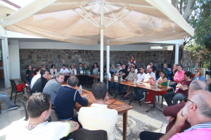 BAŞKAN ARAS MAHALLE ZİYARETLERİNE DEVAM EDİYOR