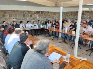 BAŞKAN ARAS MAHALLE ZİYARETLERİNE DEVAM EDİYOR