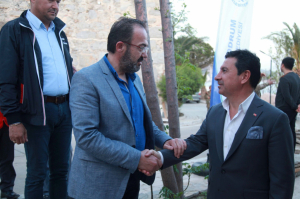 BAŞKAN ARAS, STK VE BASIN MENSUPLARI İLE İFTARDA BULUŞTU