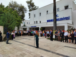 BAŞKAN ARAS, PERSONELİ İLE BAYRAMLAŞTI