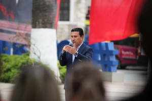 BAŞKAN ARAS, PERSONELİ İLE BAYRAMLAŞTI