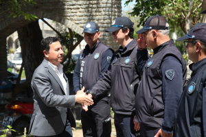 BAŞKAN ARAS, PERSONELİ İLE BAYRAMLAŞTI