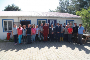 BAŞKAN ARAS, PERSONELİ İLE BAYRAMLAŞTI