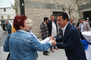 BODRUM İLÇE PROTOKOLÜ HALKLA BAYRAMLAŞTI