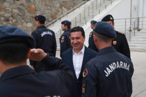 BODRUM İLÇE PROTOKOLÜ HALKLA BAYRAMLAŞTI