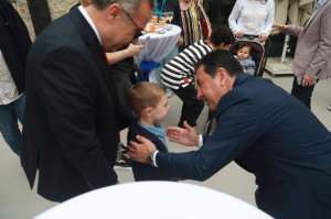 BODRUM İLÇE PROTOKOLÜ HALKLA BAYRAMLAŞTI