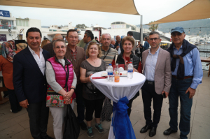 BODRUM İLÇE PROTOKOLÜ HALKLA BAYRAMLAŞTI