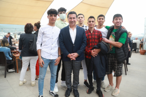 BODRUM İLÇE PROTOKOLÜ HALKLA BAYRAMLAŞTI