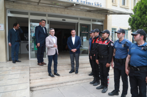 BODRUM İLÇE PROTOKOLÜ HALKLA BAYRAMLAŞTI