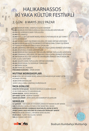 HALİKARNASSOS İKİ YAKA KÜLTÜR FESTİVALİ BAŞLIYOR