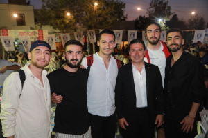 BODRUM BELEDİYESİ’NİN DÜZENLEDİĞİ İFTARA BİNLERCE KİŞİ KATILDI