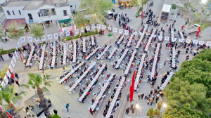 BODRUM BELEDİYESİ’NİN DÜZENLEDİĞİ İFTARA BİNLERCE KİŞİ KATILDI