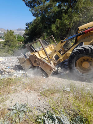 ÇEVREYİ HİÇE SAYANLARA BELEDİYEDEN MÜDAHALE