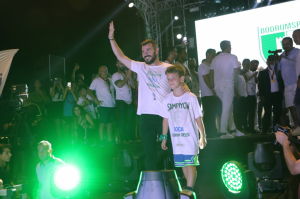 ŞAMPİYON BODRUMSPOR’A COŞKULU KUTLAMA