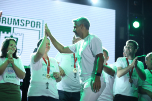 ŞAMPİYON BODRUMSPOR’A COŞKULU KUTLAMA