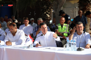 BAŞKAN ARAS, TURGUTREİS’TE HALKLA BULUŞTU