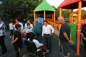 BAŞKAN ARAS, TURGUTREİS’TE HALKLA BULUŞTU